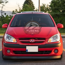 Hyundai Getz 2001-2011 Uyumlu H Lip Esnek Ön Lip 2 Parça Karlık Ön Ek Tampon Altı Dill
