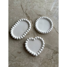 Bernami Mumluk Şamdanpinterest Kalp, Oval Ve Yuvarlak Bubble Dekoratif Tabak Beton Obje Diğer