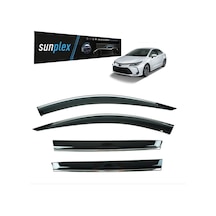 Sunplex Kromlu Cam Rüzgarlığı Toyota Corolla 2019-2024 İle Uyumlu