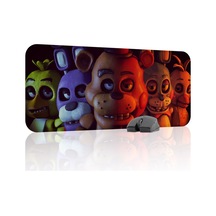 Five Nights At Freddy's Dikişli Kauçuk Oyuncu Mousepad V5 - 70x30 Xl Gaming Mouse Pad