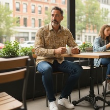 Unisex Pamuklu Uzun Kollu Cepsiz Spor Gömlek Slim Fit Kalıp Sarı