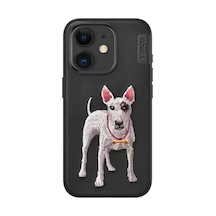 Apple iPhone Uyumlu 11 Perma Desenli Kapak - Siyah Bz8683140747367