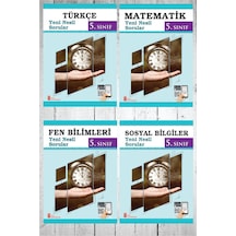 Ata 5.sınıf Türkçe-matematik-fen Bilimleri-sosyal Bilgiler Yeni Nesil Sorular