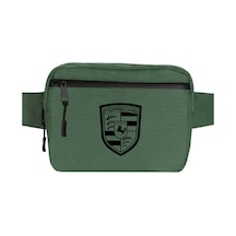 Porsche Logo Black Yeşil Bel Çantası