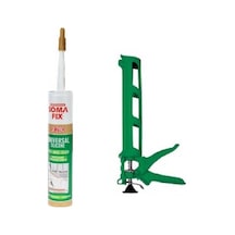 Somafix Beyaz Genel Amaçlı Asetik Silikon Tabanca Seti Beyaz Beyaz