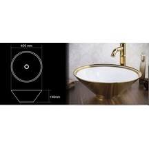 Lena Tezgah Üstü Çanak Lavabo E -8117