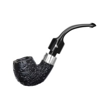 Peterson Deluxe System Sandblasted 20s 9mm. Filtreli Akrilik Saplı Pipo 206403