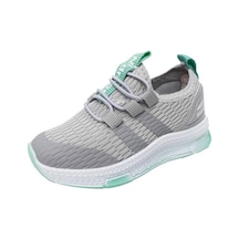 Ndrops 02-22 Bebek Sneakers Aqua Ayakkabı Buz Su Yeşili Gri
