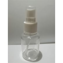 60ml Şeffaf Plastik Şişe+sprey Başlık,dezenfektan Şişesi,medikal Şişe,boş Şişe,50 Adet