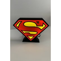 Superman Dekoratif Gece Lambası Çok Renkli