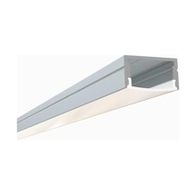 Led Profil Kanal Sıva Üstü 18x11mm Alüminyum 1mt. Aydınlatma Dekoratif Şerit Kanalı Armatür Lin Standart