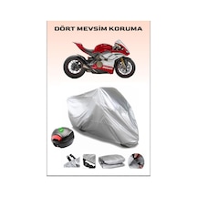 Ducati Panigale V4 R Arka Çanta Uyumlu Motosiklet Branda Su Geçirmez Dayanıklı Kumaş