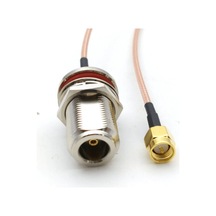 N dişi - SMA RG316 Erkek Wireless Pigtail Kablo 15 CM