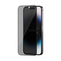 Newface Apple İphone 16 Pro Max Bilvis 3x Ar Hayalet Cam Ekran Koruyucu - Siyah