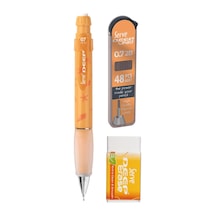 Doğa Desenli Deep Kalem, Deep Silgi Ve Deep Min, 0.7 Mm, Hardal Sarısı -