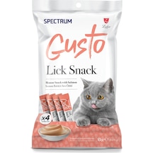 Spectrum Gusto Somon Balıklı Sıvı Ödül Maması 4 x 15 g