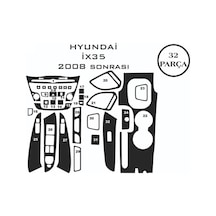 Hyundai Ix35 08- 32 Parça Konsol Maun Kaplama Renk-maun