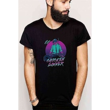 Pubg Winner Adam Baskılı Siyah Erkek Tshirt