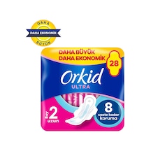 Orkid Ultra Ekstra Uzun Hijyenik Ped 28 Adet