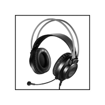 A4 Tech Fh200u, Gri, Kablolu, Mikrofonlu Kulaklık, Usb
