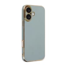Newface Apple İphone 16 Kılıf Volet Silikon - Açık Yeşil
