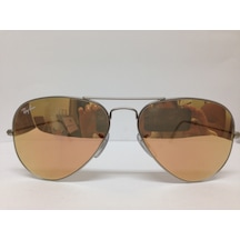 Ray-Ban Rb3025 019/Z2 55 14 Aviator Aynalı Damla Erkek Güneş Gözlüğü