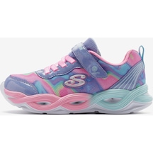 Skechers Twisty Glow - Sorbet Swirl Büyük Kız Çocuk Mavi Spor Ayakkabı 303716l Pwmt Mavi