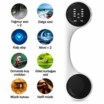 Bluetooth Uyumlu Uyku Yardımcısı Hoparlör Yastık Altı Gizli Ses Deneyimi, Müzik Ve Rahatlatıcı Ses Cihazı