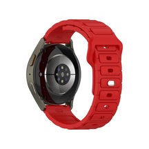 Gear S3 Uyumlu Krd-132 22mm Silikon Kordon Strap Kayış - Turuncu