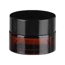 Amber Plastik Krem Kavanozu 5 Ml