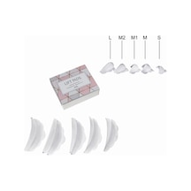 Kirpik Perması Şablonu 5 Çift Kirpik Lifting Ped Silikon Kirpik