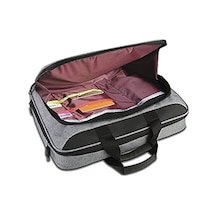 Heliosstar Sku:zeusb07k6lnw5s Taranto Vp3404 14" Su Geçirmez Kumaş,notebook, Laptop, El Çantası-gri Sku: Zeusb07k6lnw5s 01