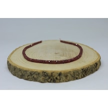 Yakut Taşı Dizi Faset Kesim 4X2Mm (Küçük Delikli)