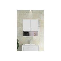 Defne Stil Çamaşır Dolabı Beyaz