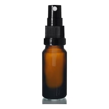 10ml Kahverengi Cam, Siyah Sprey Başlıklı Şişe, 12 Adet, Cam Şişe, Sprey Şişesi, Ecza Şişesi, Dropper Şişe, Medikal Şişe