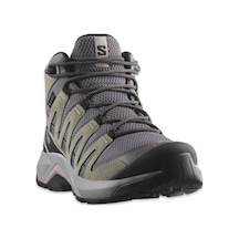 Salomon 477534 X-adventure Recon Mid Gore Tex Outdoor Gri-yeşil Kadın Bot Gri-yeşil