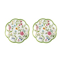 Lucky Art Laurus Melamin 23cm 2'li Tabak Seti Dıo30002 Çok Renkli