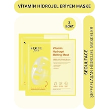 Dermal Seoulface Vitamin Hydrojel Şeffaflaşan Eriyen Maske 34g 2 Adet