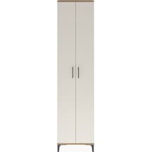 Arges Dolap 4 Raflı 2 Kapaklı 60x30x243 Çam-aytaşı Çam
