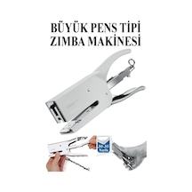 Pens Zımba Makinesi 24/6 1 Adet Norex Pens Tipi Çelik Büyük Zımba Makinası 30 35 Sayfa Ofis Büro Okul Öğrenci Büyük Boy