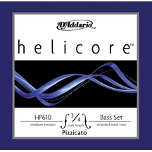 Daddarıo Hp610 3/4M Kontrabas Tel Seti. Helıcore. Scale 3/4. Pız