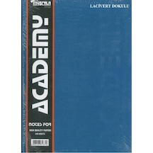 Özkan Defter 160 Yaprak Ciltli 20x28 Sert Kapak Düz Lacivert