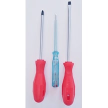 3 lü Set Tornavida Kontrol Kalemi Seti 3'lü Set