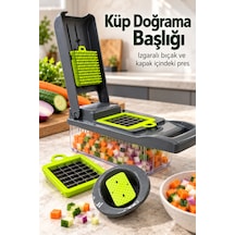 Sebze Doğrayıcı Dilimleyici Ve Rende Seti Hazneli Diğer