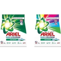 Ariel Dağ Esintisi 4 Kg Hızlı Çözünme Toz Çamaşır Deterjanı+ariel Dağ Esintisi Renklilere Özel 4 Kg Hızlı Çözünme Toz Çamaşır Deterjanı