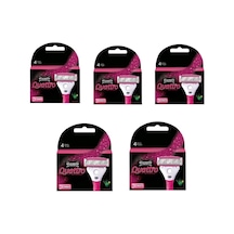 Wilkinson Sword Quattro Kadın Tıraş Bıçağı + Yedek Başlık 5'li