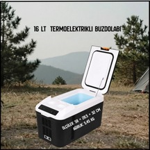 Uyguna-yakala 16 Lt Termoelektrikli Buzdolabı-erm.256 Çok Renkli