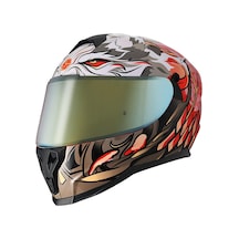 Scoyco Wıld Kapalı Kask Kırmızı
