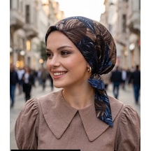 Raşelkori Tesettür Eşarpbone Mavi