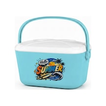 30 Lt Buzzy Retro Buzluk Termos 1178 Cooler Box -406 Mavi